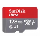 128GB Sandisk Ultra microSDXC UHS-I Memory Card A1 CL10 Full HD