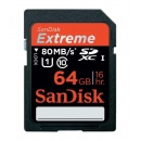 64GB Sandisk Extreme Plus SDXC CL10 UHS-I Memory Card (Speed up to 80MB/sec)