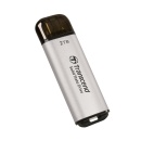 2TB Transcend ESD300 Portable SSD USB Type-C Silver