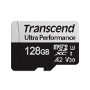 128GB Transcend 340S microSD UHS-I U3 A2 Ultra Performance Memory Card w/Adapter