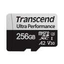 256GB Transcend 340S microSD UHS-I U3 A2 Ultra Performance Memory Card w/Adapter