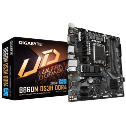 Gigabyte B660M DS3H LGA 1700 Intel B660 Micro ATX DDR4 SDRAM Motherboard