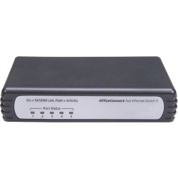 HPE Officeconnect 8-Port RJ-45 Unmanaged Ethernet Switch  (10/100/1000) - Black