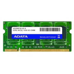 1GB AData DDR2-667 (PC2-5400) SO-DIMM 200-pin module
