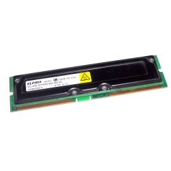 512MB Elpida PC800 ECC Rambus RIMM memory module 184 pins