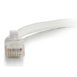8FT C2G RJ-45 Male To RJ-45 Male Cat6a Snagless Unshielded Network Patch Ethernet Cable - White