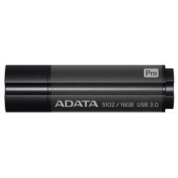 16GB AData DashDrive Elite S102 Pro USB3.0 Flash Drive (Titanium Grey)