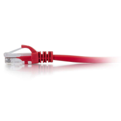 10FT C2G RJ-45 Male To RJ-45 Male Cat5e Snagless Unshielded Network Patch Cable - Red