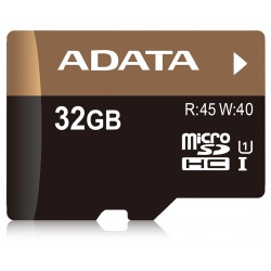 32GB AData Premier Pro UHS-1 microSDHC CL10 Memory Card w/ SD Adapter