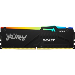 32GB Kingston FURY Beast RGB 5200MHz DDR5 CL40 Dual Channel Kit (2x 16GB)