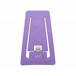 PQI i-Cable Charging and Sync Stand for Apple Lightning Devices - Purple Edition