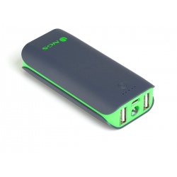 NGS PowerPump 4400mAh Power Bank Dual Output 1x2.1A and 1x1A - Green