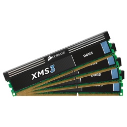 16GB Corsair XMS3 DDR3 1333MHz CL9 Quad Channel Memory Kit (4x4GB) PC3-10600