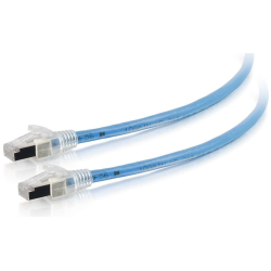 150FT C2G RJ-45 Male To RJ-45 Male Certified Cat6a Patch Cable - Blue