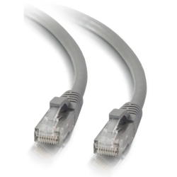 5FT C2G Cat5e RJ-45 Male To RJ-45 Male Ethernet Patch Cable - Gray