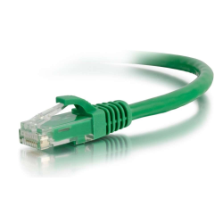 1FT C2G Cat5e RJ-45 Male To RJ-45 Male Snagless Unshielded Network Patch Cable - Green
