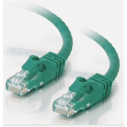 20FT C2G RJ-45 Male to RJ-45 Male Cat6 Snagless Unshielded Ethernet Patch Cable - Green 