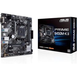 ASUS Prime B450M-K II AMD B450 Socket AM4 Micro ATX DDR4-SDRAM Motherboard