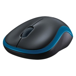 Logitech M185 Wireless Mouse - Blue