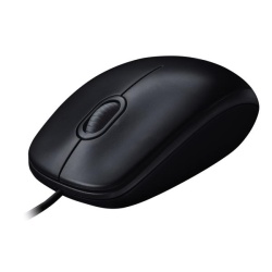 Logitech M90 USB Wired Mouse - Black