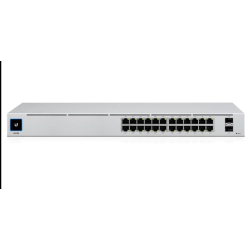 Ubiquiti UniFi 24 Port Managed L2/L3 Gigabit Ethernet (PoE) Switch - Silver