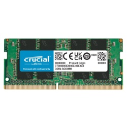 8GB Crucial DDR4 SO DIMM 3200MHz CL22 Memory Module (1x8GB)