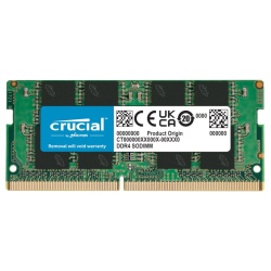 8GB Crucial DDR4 SO DIMM 3200MHz CL22 Memory Module