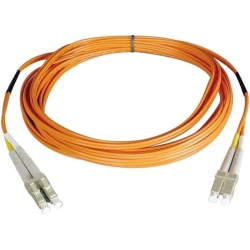 33FT Tripp Lite Duplex Multimode 50/125 LC Male To LC Male Fiber Patch Cable - Orange