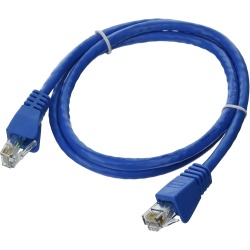 3FT Belkin RJ-45 Male To RJ-45 Male Cat 6 Networking Cable - Blue