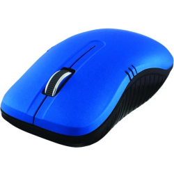 Verbatim Ambidexterious Optical RF Wireless Computer Mouse - Matte Blue
