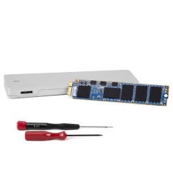 1TB OWC Aura Pro 6G SSD Envoy Kit for MacBook Air 2010-2011 with Enclosure