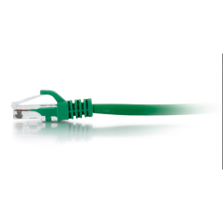 3FT C2G Cat6a RJ-45 Male To RJ-45 Male Snagless Unshielded Network Patch Ethernet Cable - Green