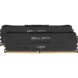 64GB Crucial 3600MHz DDR4 Dual Memory Kit (2 x 32GB) - Black