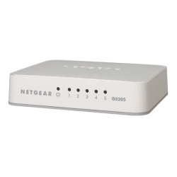 Netgear 5-Port SOHO Unmanaged Ethernet Switch (10/100/1000) - White