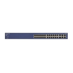 Netgear 24-Port Prosafe Managed Ethernet Switch (10/100) - Blue