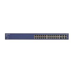 Netgear 24-Port Prosafe Managed Ethernet Switch (10/100) - Blue