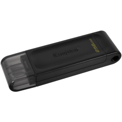 256GB Kingston Data Traveler 70 USB3.2 Type C Flash Drive - Black