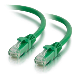 35ft C2G RJ-45 Male To RJ-45 Male Cat6a Snagless Unshielded Network Patch Ethernet Cable - Green 