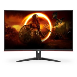 AOC Full HD 1920 x 1080 pixels 240Hz Curved Gaming Monitor - 31.5in