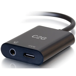 C2G USB C Male To AUX 3.5mm Female Adapter 