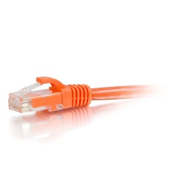 C2G Cat6 Snagless Shielded 25ft Network Cable - Orange