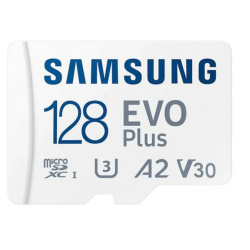 128GB Samsung EVO Plus UHS-I Class 10 Micro SDXC Memory Card