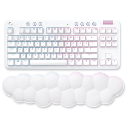 Logitech G715 Tactile Wireless Gaming Keyboard - White