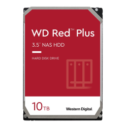 10TB Western Digital WD Red Plus 3.5 Inch Serial ATA III Internal Hard Drive