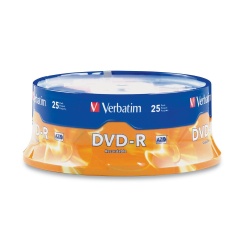 Verbatim DVD-R 4.7GB DVD-R 25 -Pack Spindle