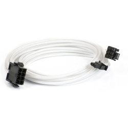Phanteks 6+2-Pin PCIe Premium Sleeved Internal Power Cable 0.5m - White