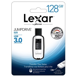128GB Lexar S75 USB3.0 Flash Drive Black