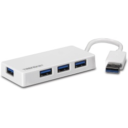 Trendnet 4-Port USB3.0 Mini Hub - White