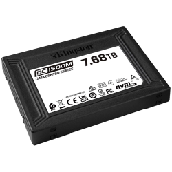 7.68TB Kingston Technology DC1500M U.2 PCI Express 3.0 Internal Solid State Drive