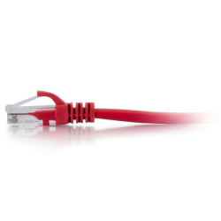 3FT C2G RJ-45 Male To RJ-45 Male Cat6 Snagless Unshielded Patch Cable  - Red 